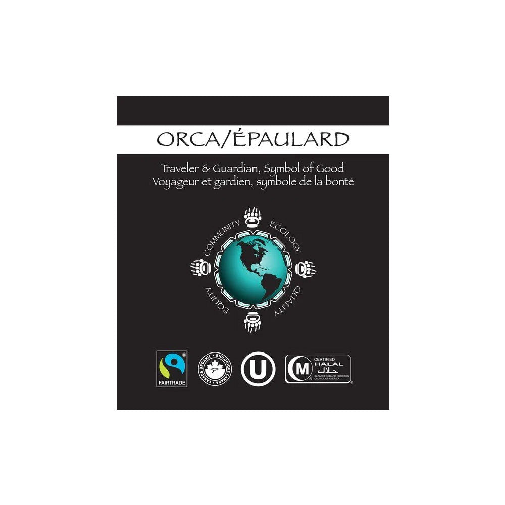 Spirit Bear Orca Single Serve Coffee Pods Packing 160's/ Box