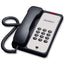 Teledex OPAL series 1-line/ no memory button/ no speakerphone option/ color: Black/ Ash (2/Pack)