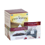 TWO LEAVES Certified Organic Assam Breakfast Tea Bag