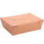 #3 / 68oz / 2000 ML PLA Lined ( Kraft ) Paper Food Container 8 1/2