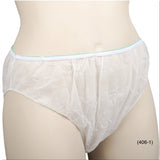 Women's Full Panty Underwear Disposable Fabric Non -woven Color White One Size