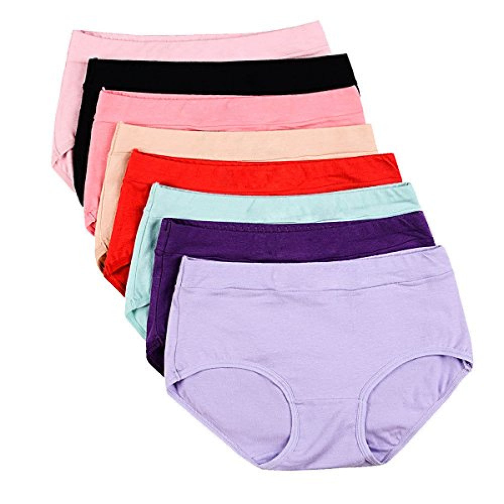 Woman's Hospital Cotton Underwear V shape Color Assorted Size S-L